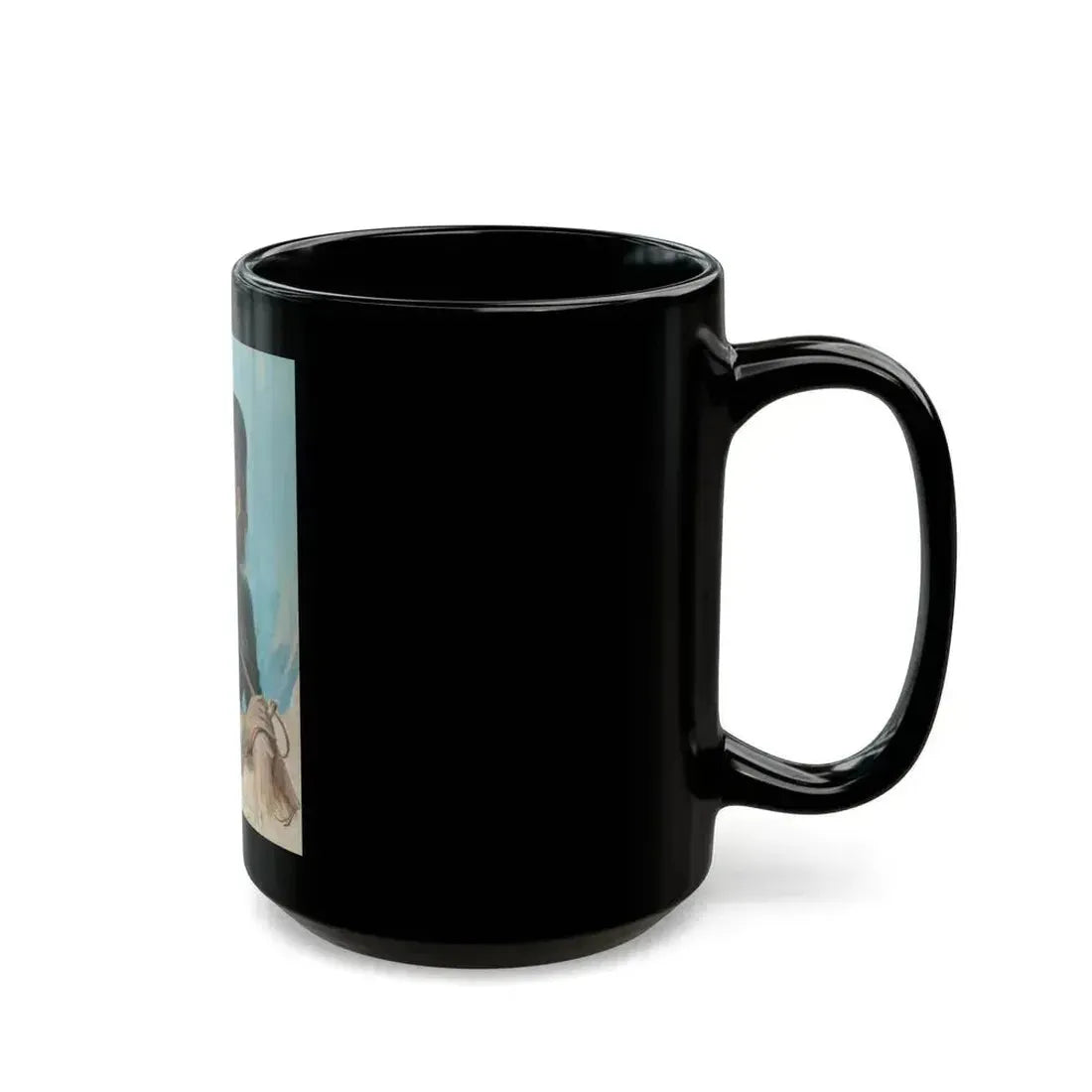 Bette Davis, Cosmopolitan magazine cover, June 1938 - Black Coffee Mug - Go Mug Yourself