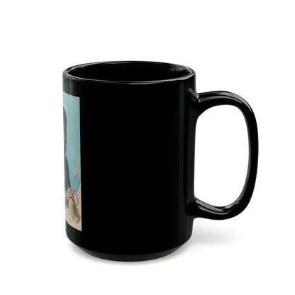 Bette Davis, Cosmopolitan magazine cover, June 1938 - Black Coffee Mug - Go Mug Yourself