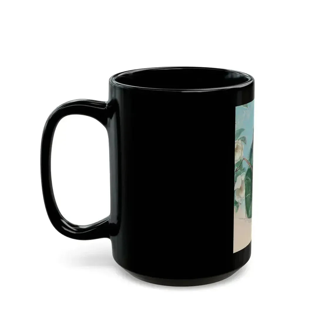Bette Davis, Cosmopolitan magazine cover, June 1938 - Black Coffee Mug - Go Mug Yourself