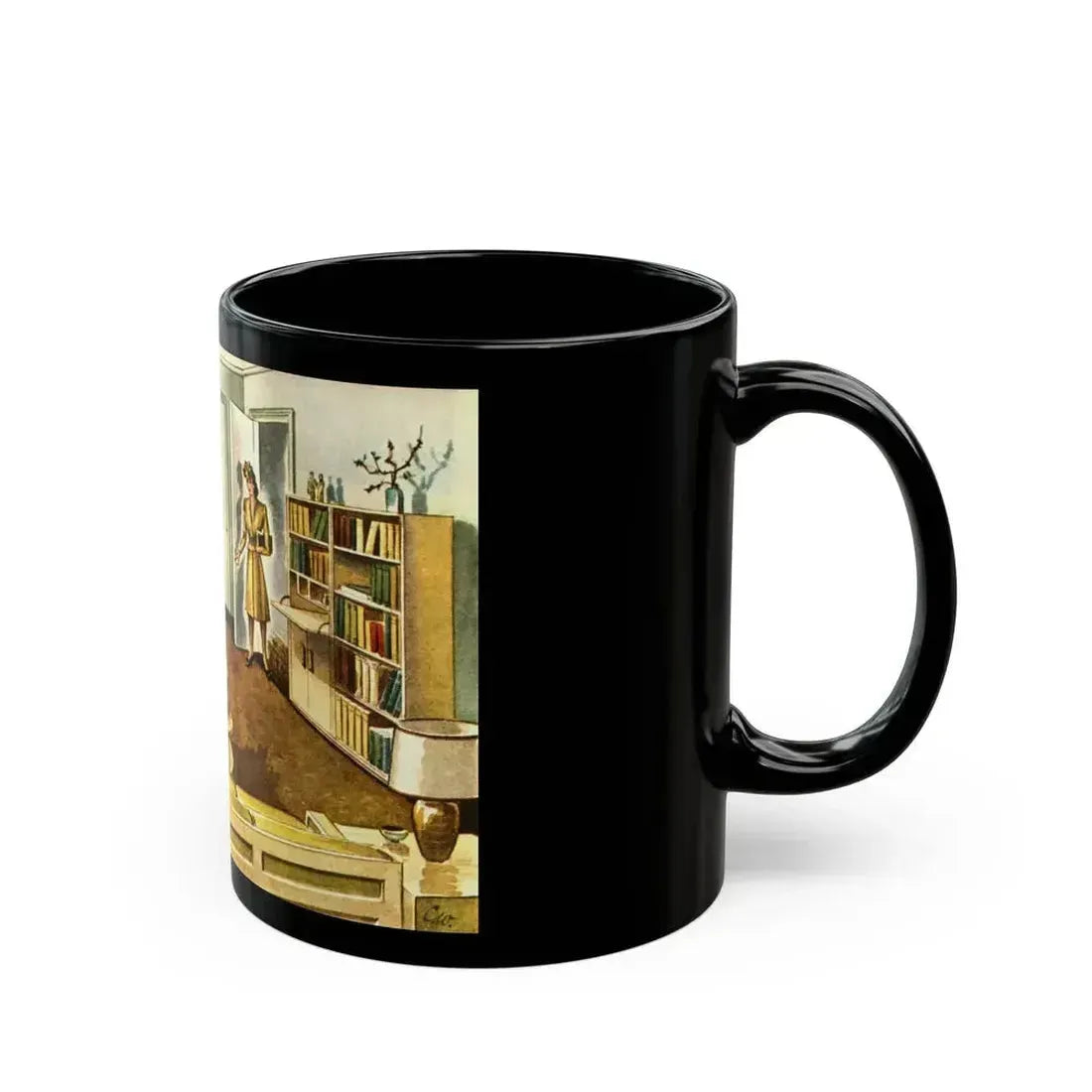 Bette Davis vs Joan Crawford, 1941 - Black Coffee Mug - Go Mug Yourself