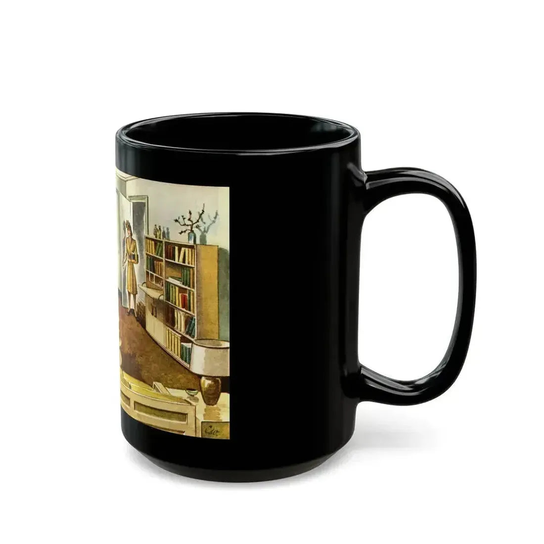 Bette Davis vs Joan Crawford, 1941 - Black Coffee Mug - Go Mug Yourself