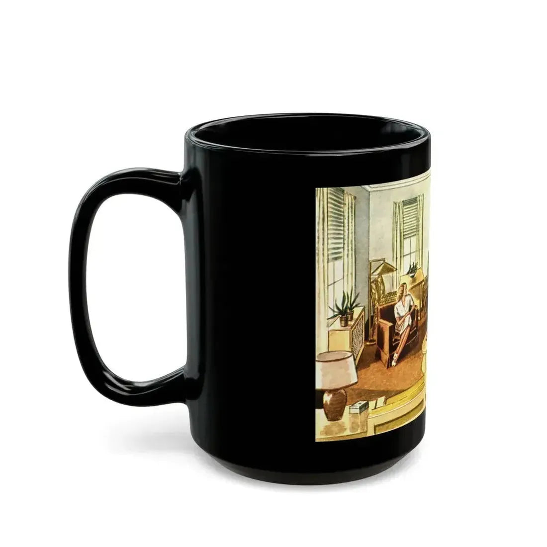 Bette Davis vs Joan Crawford, 1941 - Black Coffee Mug - Go Mug Yourself