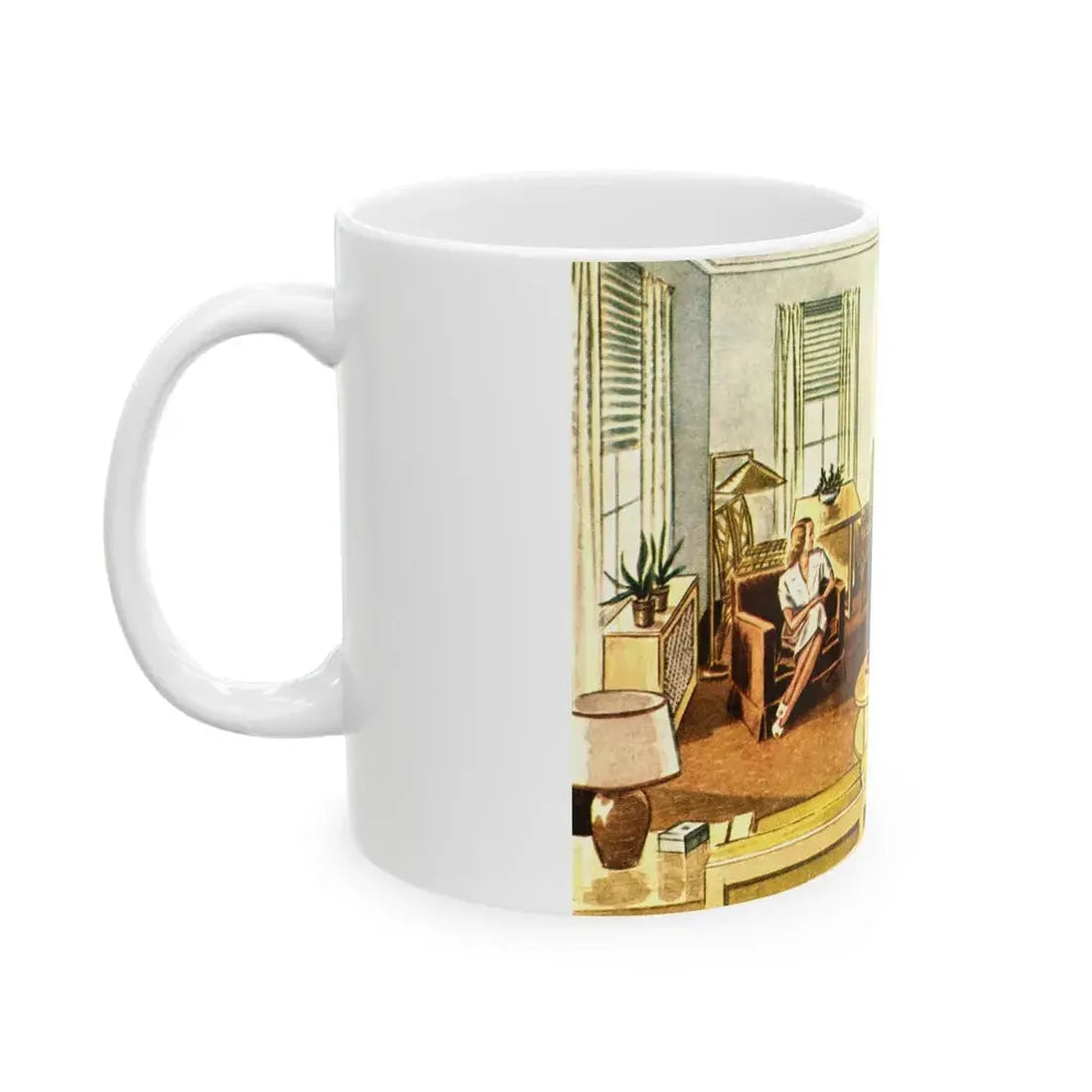 Bette Davis vs Joan Crawford, 1941 - White Coffee Mug - Go Mug Yourself