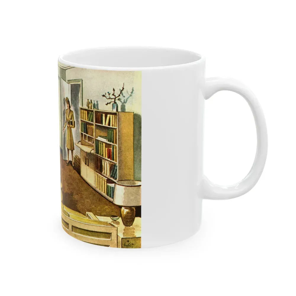 Bette Davis vs Joan Crawford, 1941 - White Coffee Mug - Go Mug Yourself