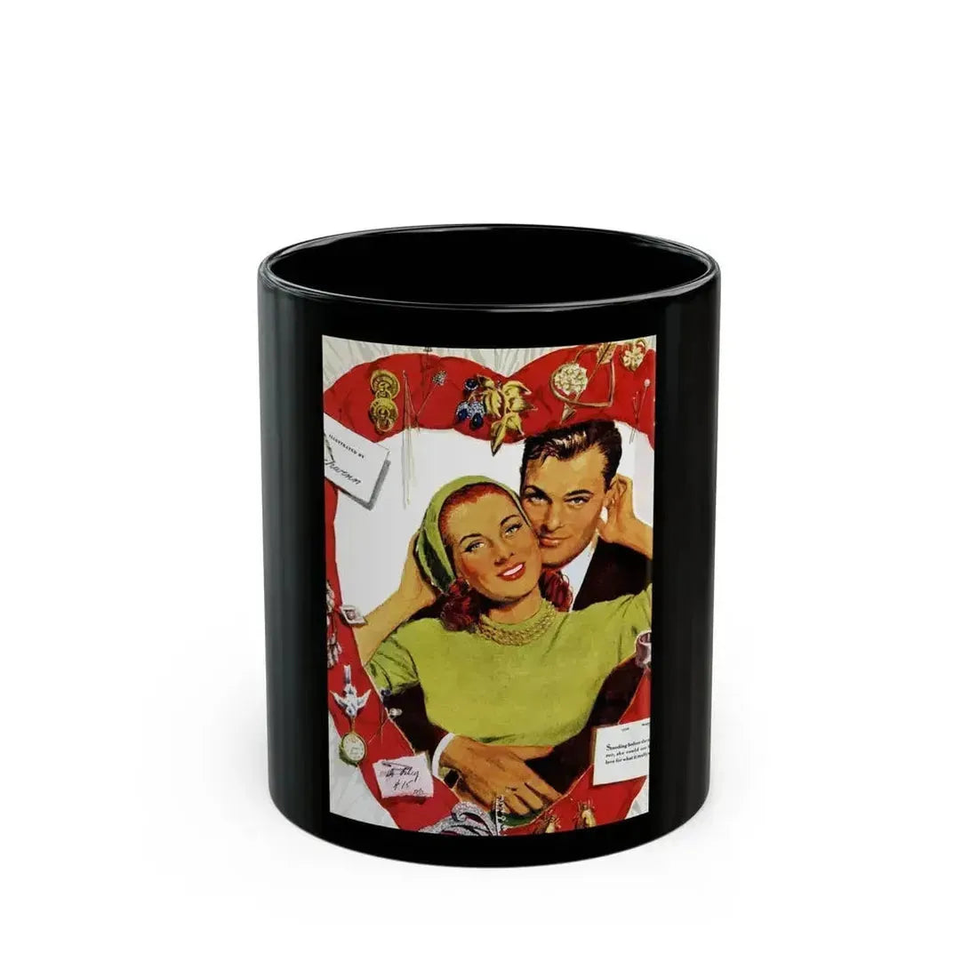Better in Memory, Good Housekeeping, February 1946 - Black Coffee Mug 11oz - Go Mug Yourself
