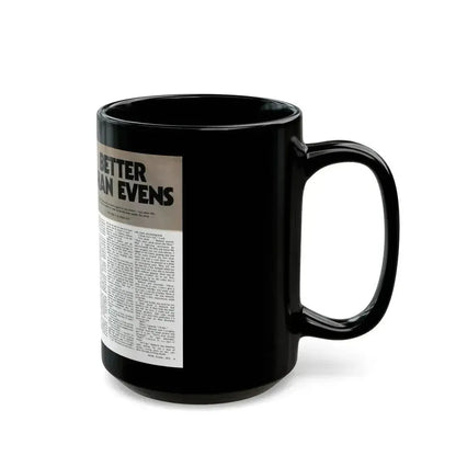 Better Than Evens, Adam magazine, October 1973 - Black Coffee Mug - Go Mug Yourself