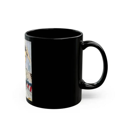 Better To Marry, Redbook, August 1951 - Black Coffee Mug - Go Mug Yourself
