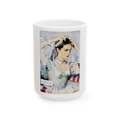 Better To Marry, Redbook, August 1951 - White Coffee Mug 15oz - Go Mug Yourself