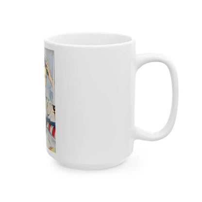 Better To Marry, Redbook, August 1951 - White Coffee Mug - Go Mug Yourself