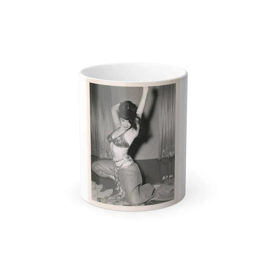 Bettie Page #01 (Vintage Female Icon) Color Changing Coffee Mug 11oz - Go Mug Yourself