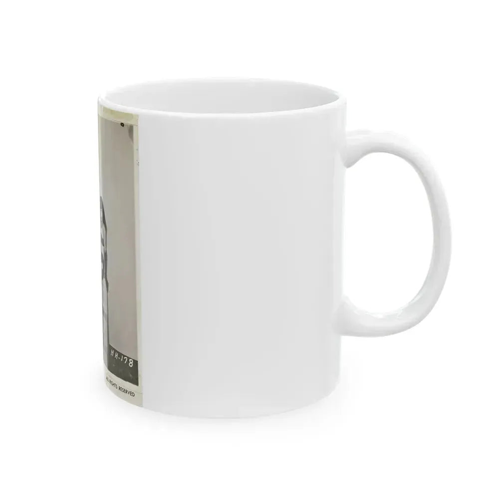 Bettie Page #08 (Vintage Female Icon) White Coffee Mug - Go Mug Yourself