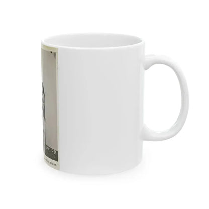 Bettie Page #08 (Vintage Female Icon) White Coffee Mug - Go Mug Yourself