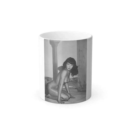 Bettie Page #1006 (Vintage Female Icon) Color Changing Mug 11oz 11oz - Go Mug Yourself