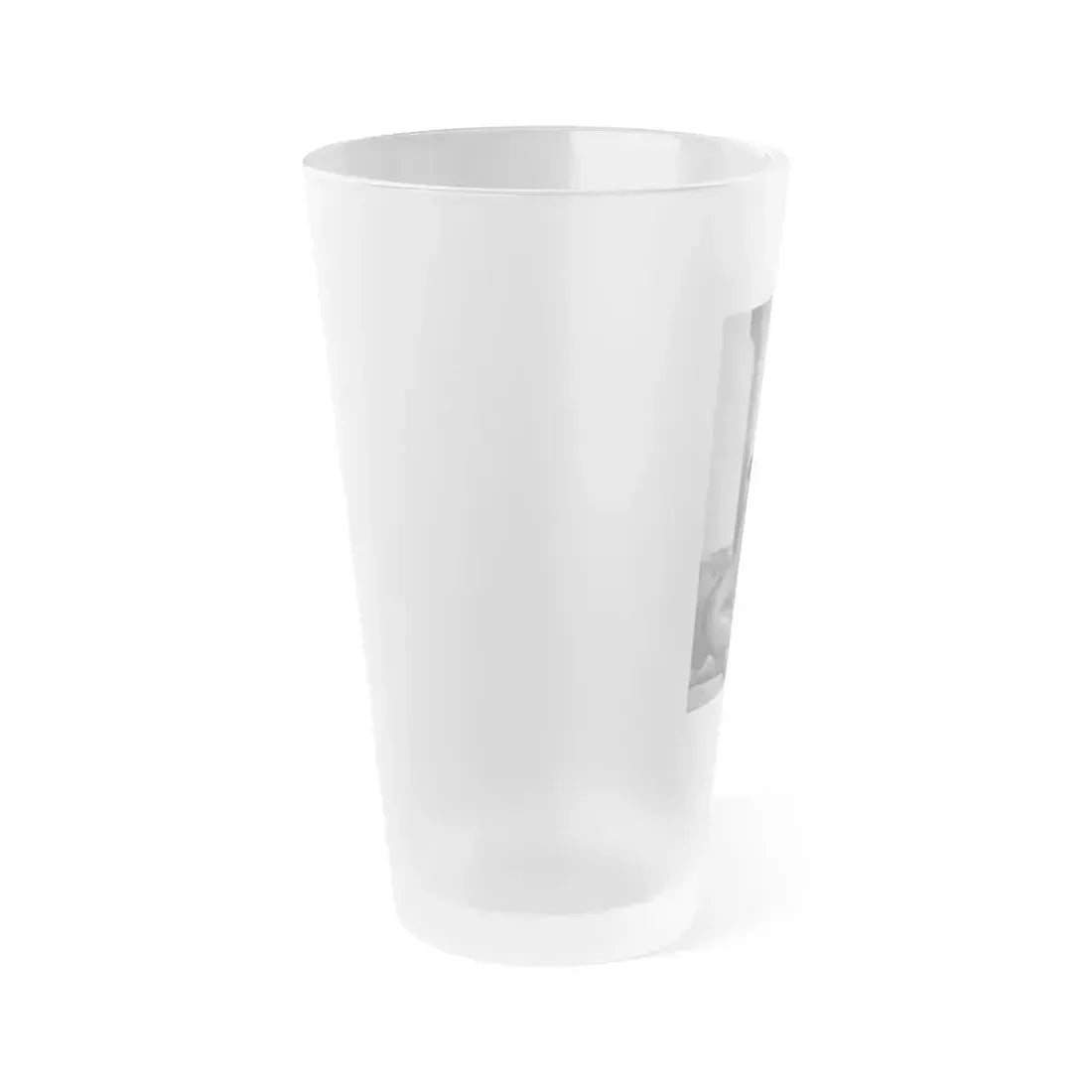 Bettie Page #1006 (Vintage Female Icon) Frosted Pint Glass 16oz - Go Mug Yourself