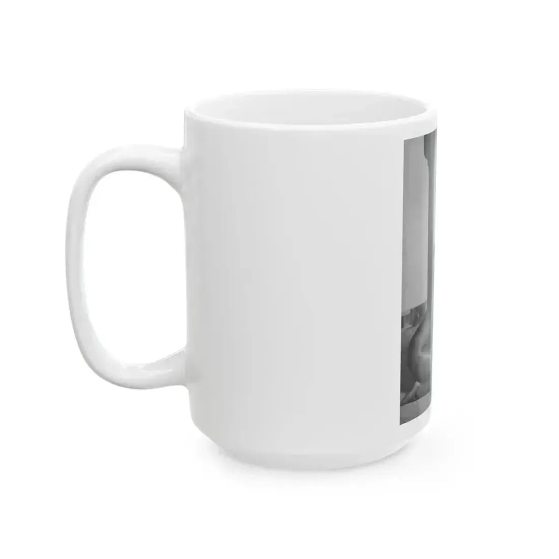 Bettie Page #1006 (Vintage Female Icon) White Coffee Mug - Go Mug Yourself