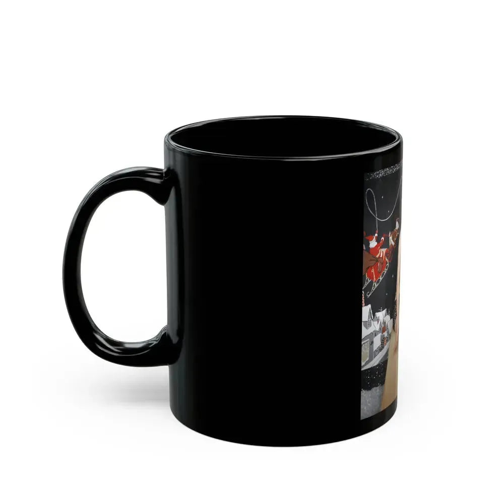 Bettie Page #101 (Vintage Female Icon) Black Coffee Mug - Go Mug Yourself