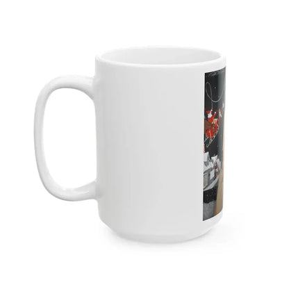 Bettie Page #101 (Vintage Female Icon) White Coffee Mug - Go Mug Yourself