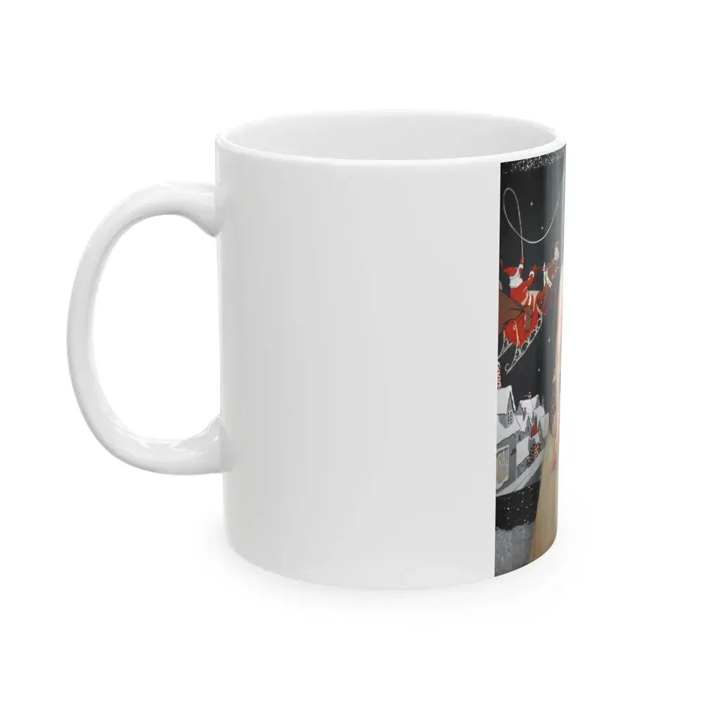 Bettie Page #101 (Vintage Female Icon) White Coffee Mug - Go Mug Yourself