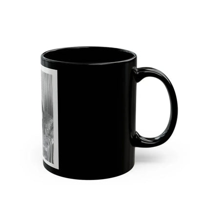 Bettie Page #102 (Vintage Female Icon) Black Coffee Mug - Go Mug Yourself