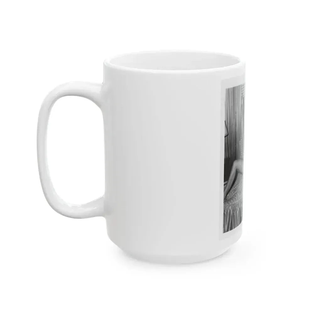 Bettie Page #102 (Vintage Female Icon) White Coffee Mug - Go Mug Yourself