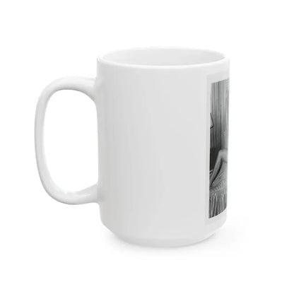 Bettie Page #102 (Vintage Female Icon) White Coffee Mug - Go Mug Yourself