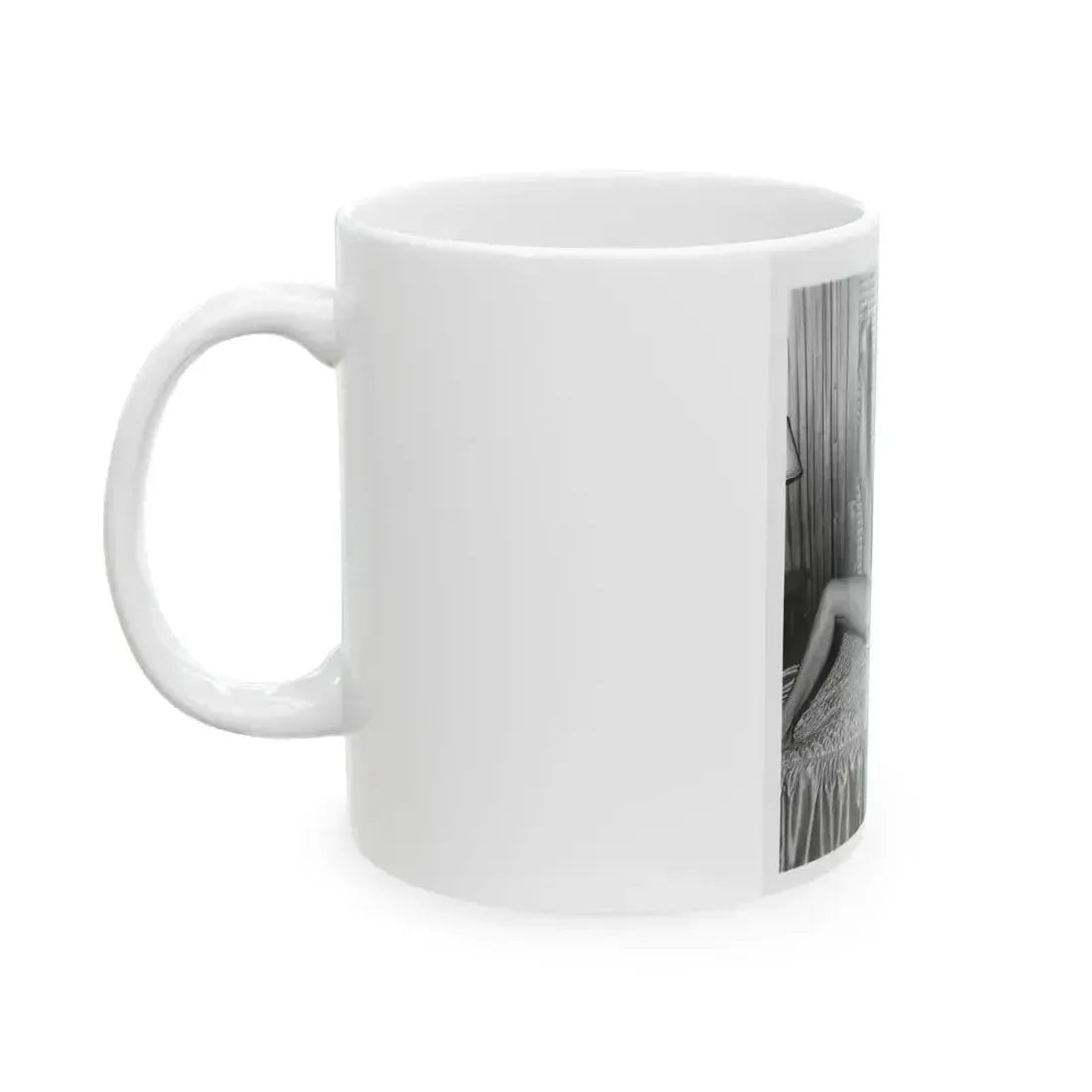 Bettie Page #102 (Vintage Female Icon) White Coffee Mug - Go Mug Yourself