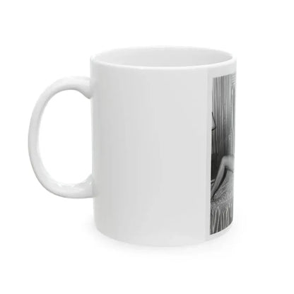 Bettie Page #102 (Vintage Female Icon) White Coffee Mug - Go Mug Yourself