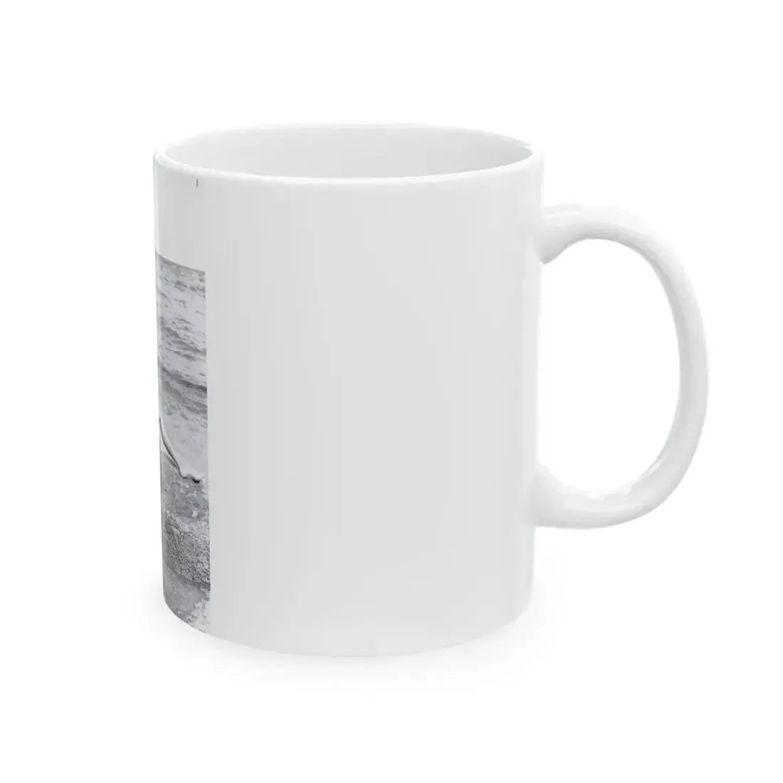 Bettie Page #1041 - 1 B&W Photo from Bunny Yeager's Darkroom Pin-up Photography's Golden Era (Vintage Female Icon) White Coffee Mug - Go Mug Yourself