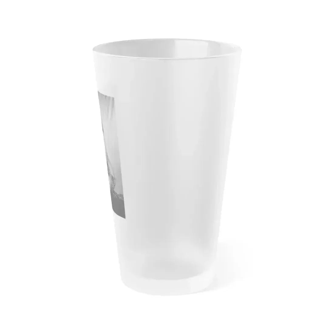 Bettie Page #105 1 (Vintage Female Icon) Frosted Pint Glass 16oz - Go Mug Yourself