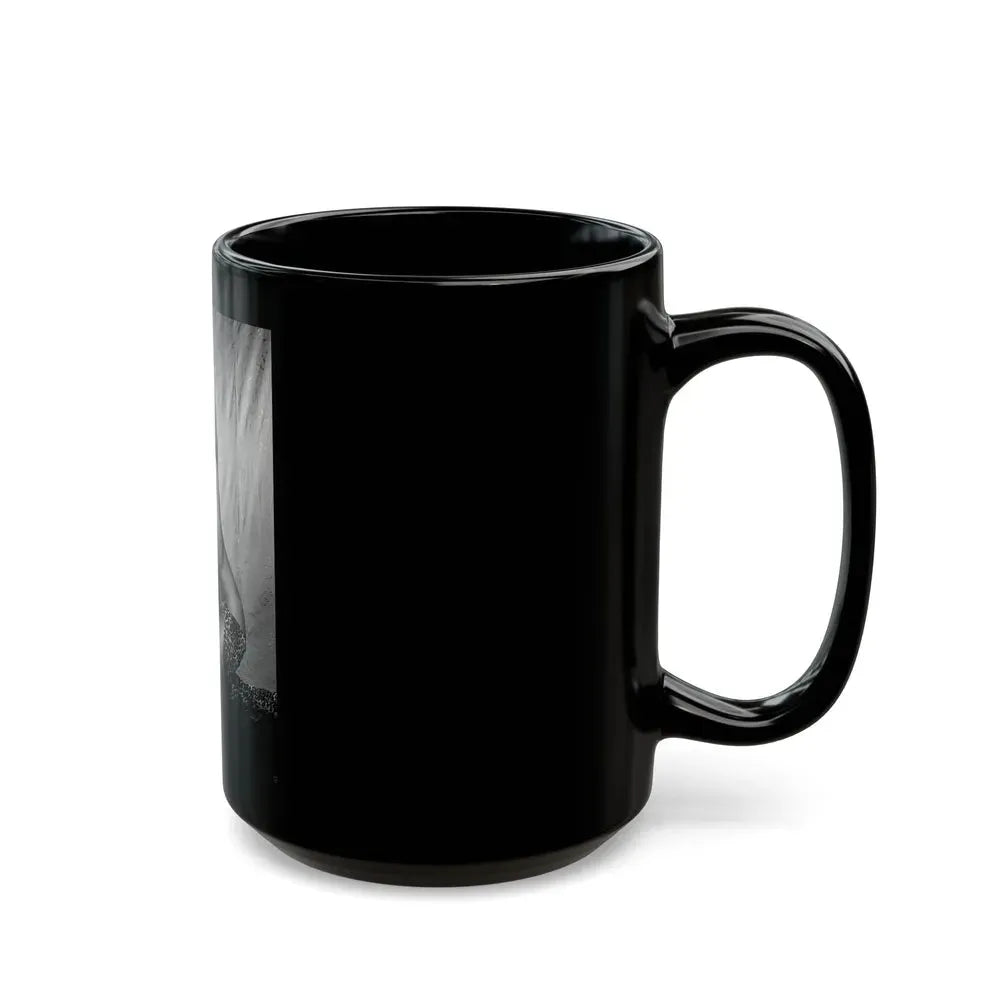 Bettie Page #105_1 (Vintage Female Icon) Black Coffee Mug - Go Mug Yourself
