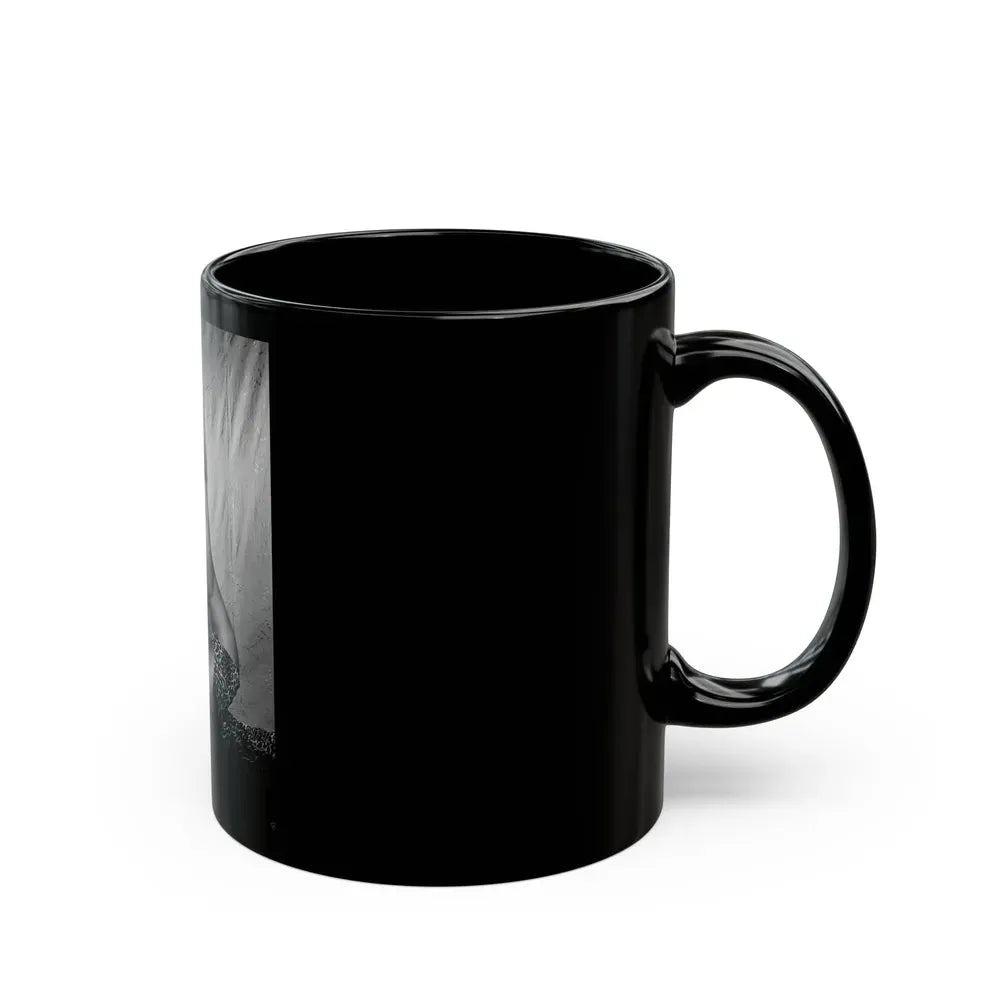 Bettie Page #105_1 (Vintage Female Icon) Black Coffee Mug - Go Mug Yourself
