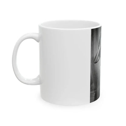 Bettie Page #105_1 (Vintage Female Icon) White Coffee Mug - Go Mug Yourself