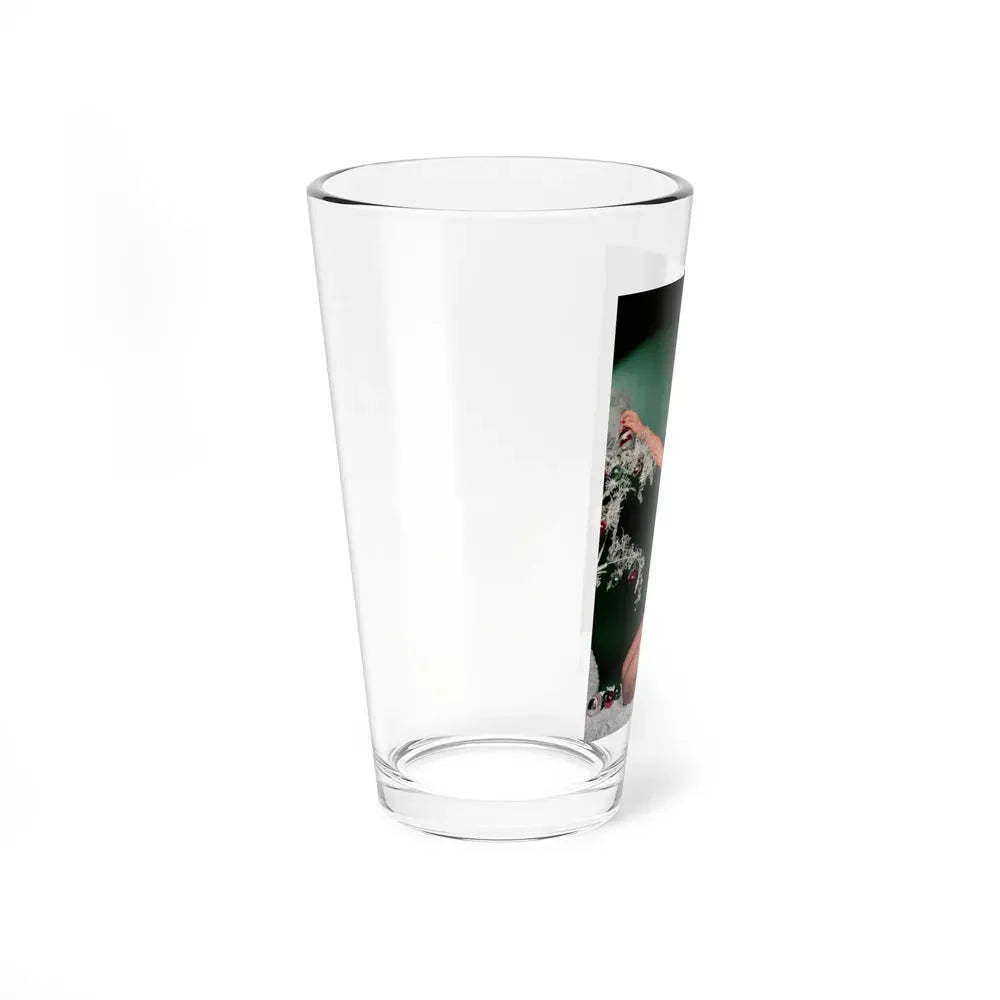 Bettie Page #106 - Playboy Photo Jan. '55 (Vintage Female Icon) Pint Glass 16oz - Go Mug Yourself