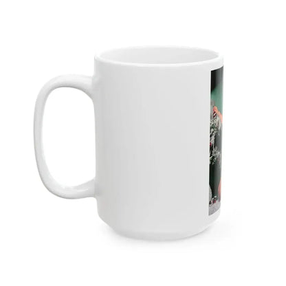 Bettie Page #106 - Playboy Photo Jan. '55 (Vintage Female Icon) White Coffee Mug - Go Mug Yourself