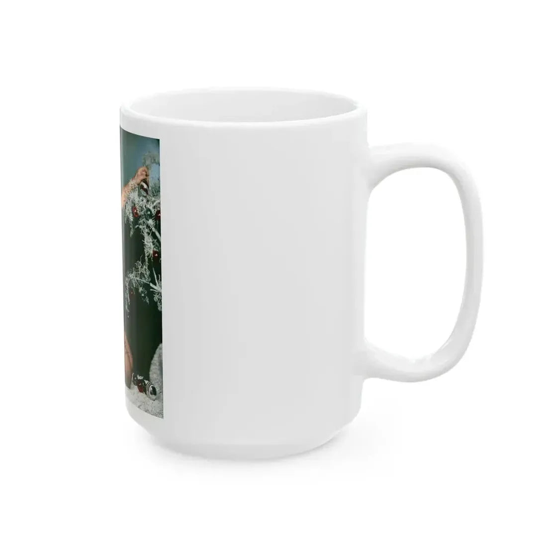 Bettie Page #106 - Playboy Photo Jan. '55_2 (Vintage Female Icon) White Coffee Mug - Go Mug Yourself