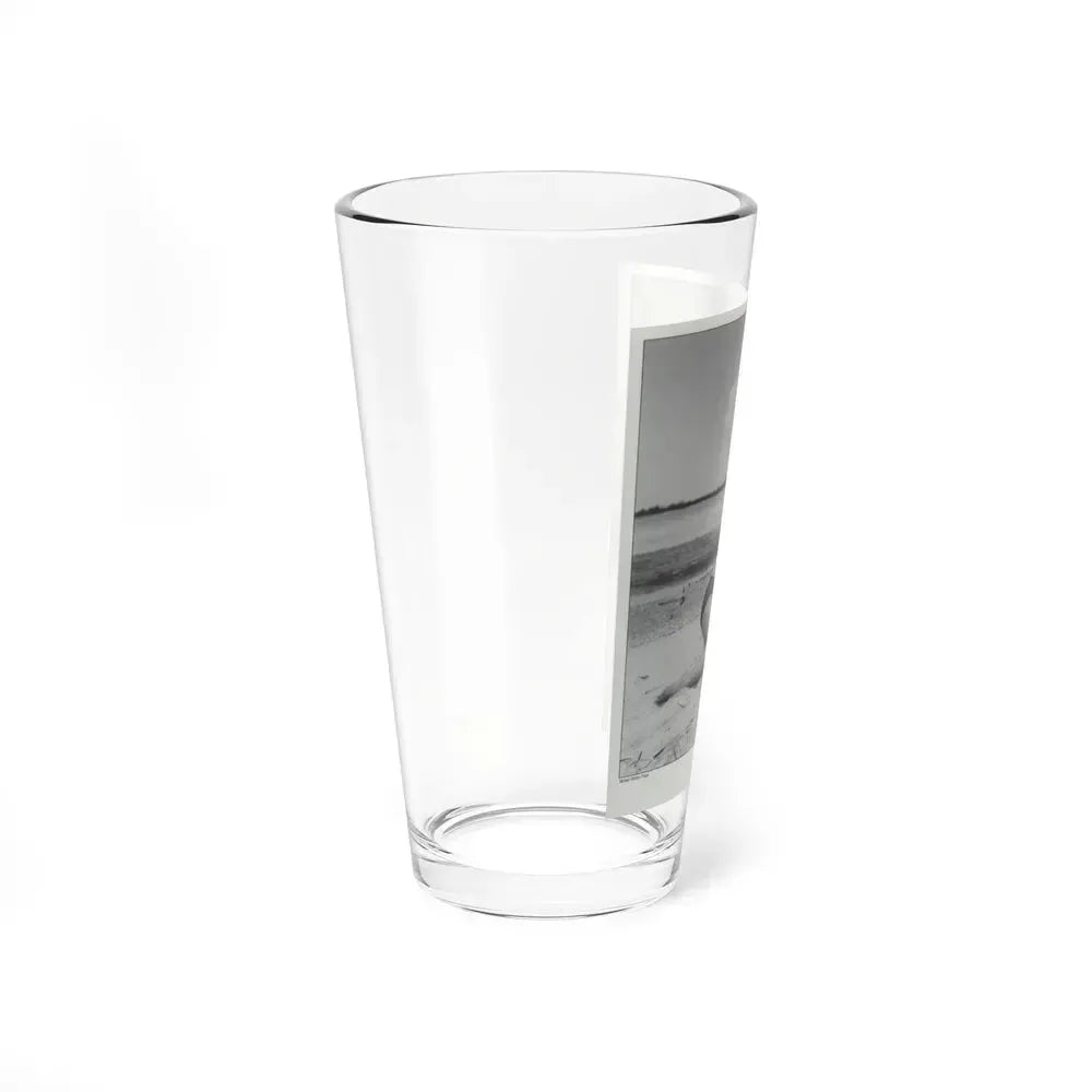 Bettie Page #1061 (Vintage Female Icon) Pint Glass 16oz - Go Mug Yourself