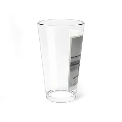 Bettie Page #1061 (Vintage Female Icon) Pint Glass 16oz - Go Mug Yourself