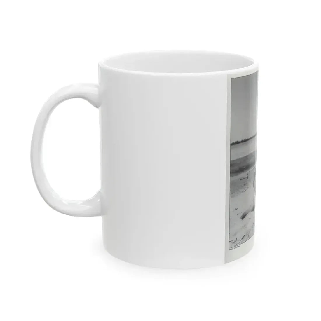 Bettie Page #1061 (Vintage Female Icon) White Coffee Mug - Go Mug Yourself