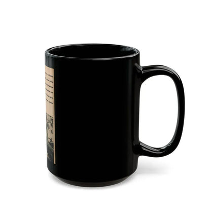 Bettie Page #1068 - Pages 6 of 6 with, 2 B&W Photos & Caption from BRIEF Digest Mag. Nov. '54 (Vintage Female Icon) Black Coffee Mug - Go Mug Yourself