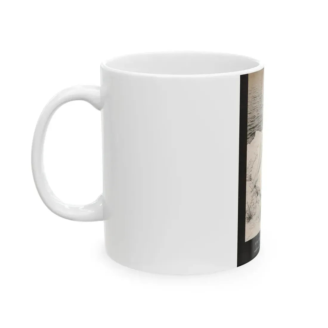 Bettie Page #1070 - Pages 2 of 4 with, 1 Full Page B&W Photo & Caption from After Hours Vol. 1, No. 4 '57 Mag. (Vintage Female Icon) White Coffee Mug - Go Mug Yourself
