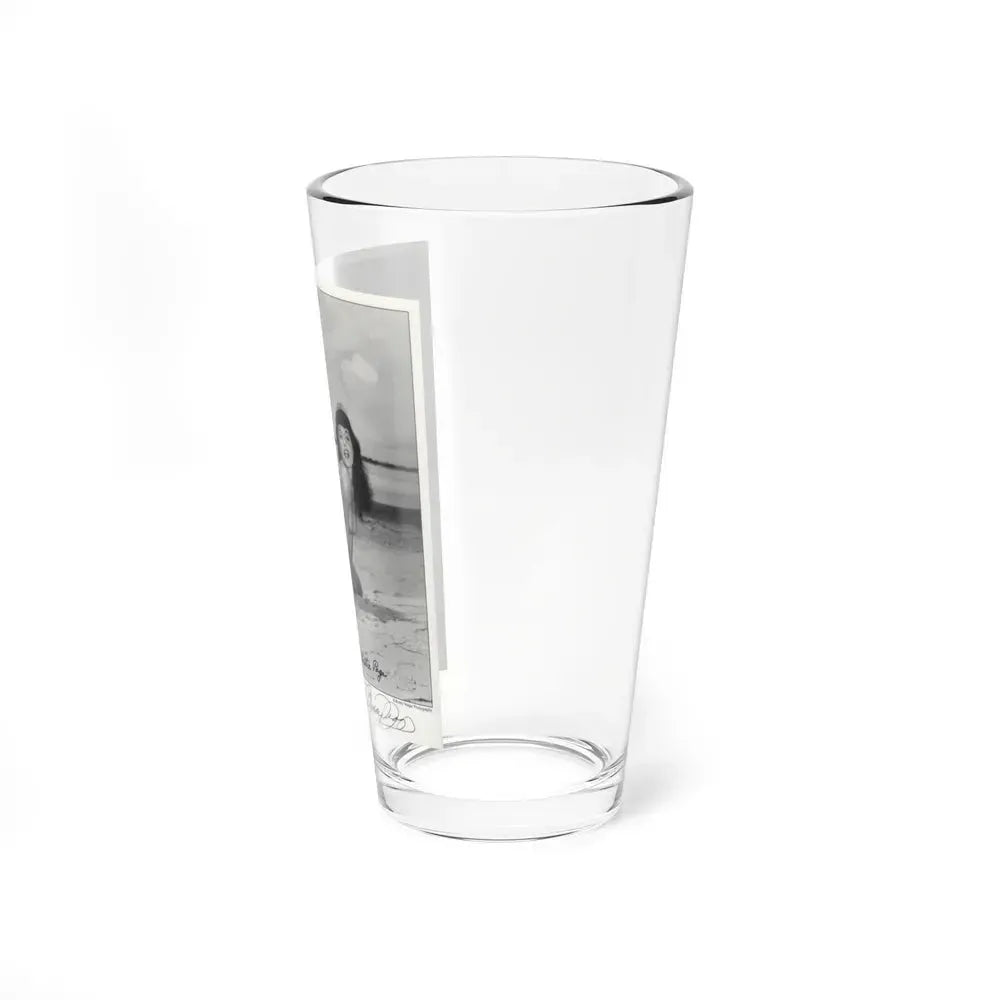 Bettie Page #1074 (Vintage Female Icon) Pint Glass 16oz - Go Mug Yourself