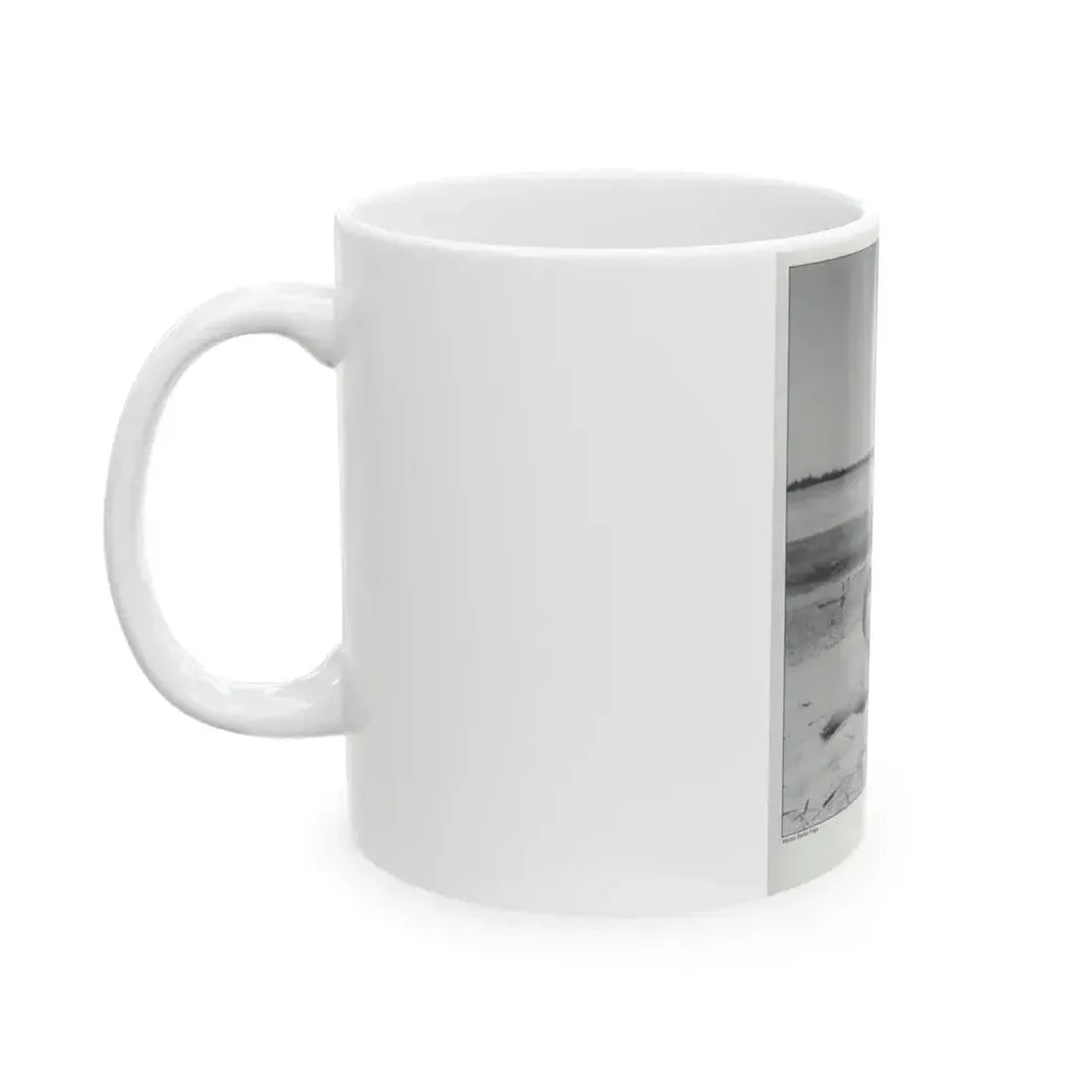 Bettie Page #1074 (Vintage Female Icon) White Coffee Mug - Go Mug Yourself