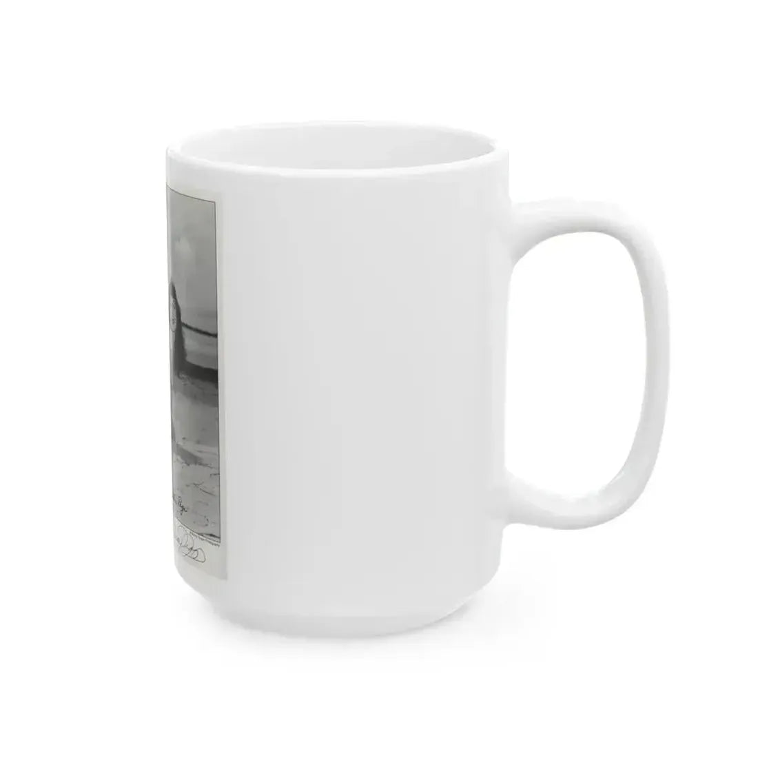 Bettie Page #1074 (Vintage Female Icon) White Coffee Mug - Go Mug Yourself