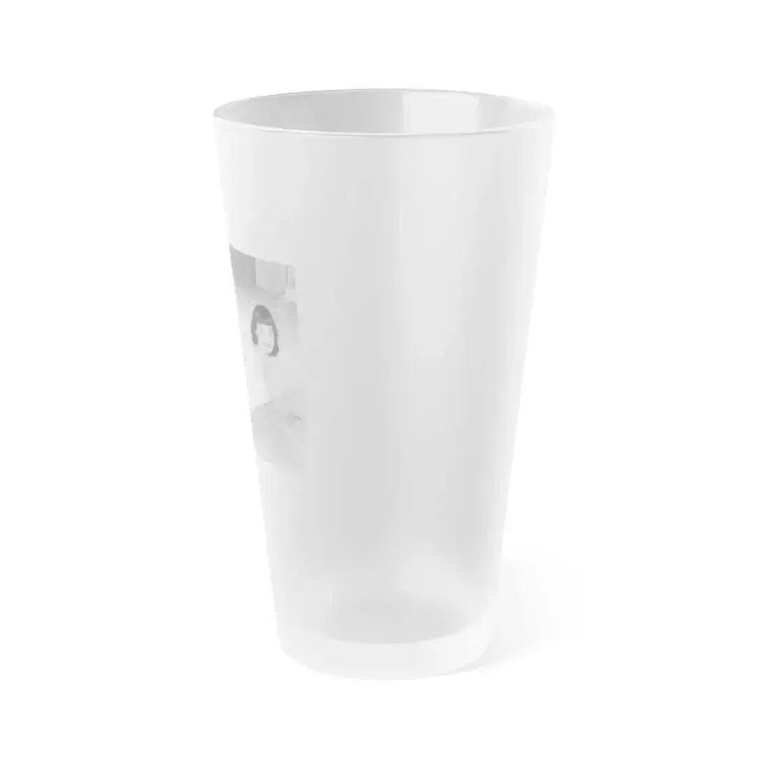 Bettie Page #108 (Vintage Female Icon) Frosted Pint Glass 16oz - Go Mug Yourself