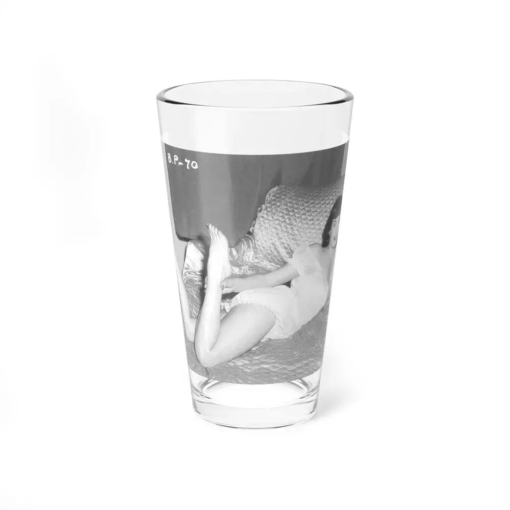 Bettie Page #108 (Vintage Female Icon) Pint Glass 16oz 16oz - Go Mug Yourself