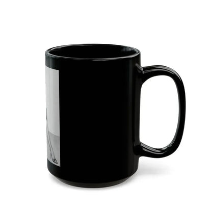 Bettie Page #109 (Vintage Female Icon) Black Coffee Mug - Go Mug Yourself