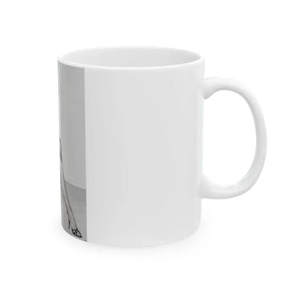 Bettie Page #109 (Vintage Female Icon) White Coffee Mug - Go Mug Yourself