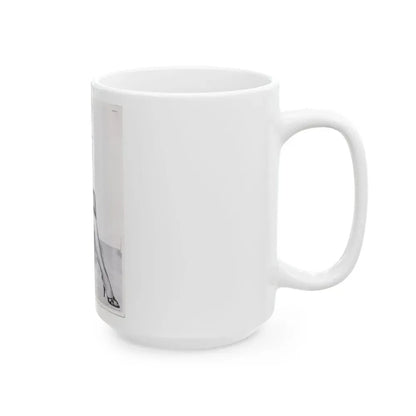 Bettie Page #109_1 (Vintage Female Icon) White Coffee Mug - Go Mug Yourself