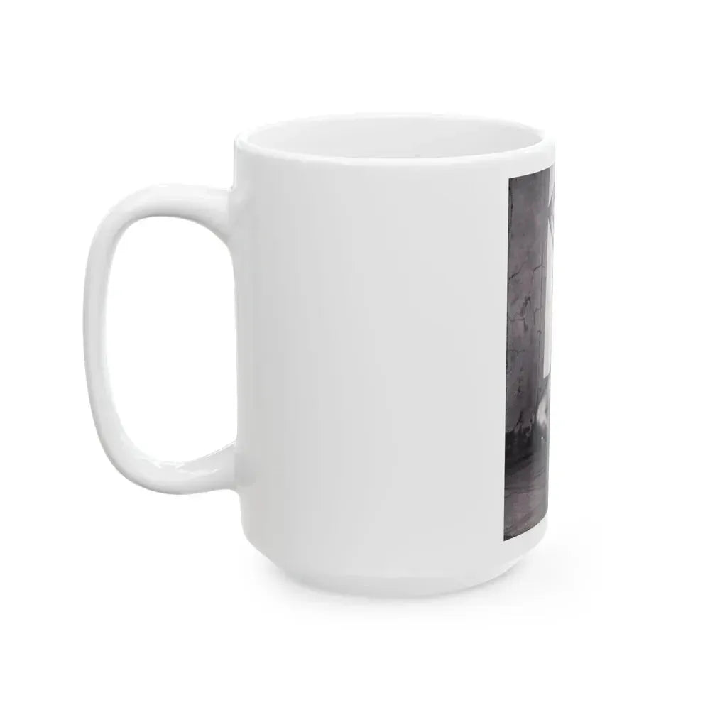 Bettie Page #111 (Vintage Female Icon) White Coffee Mug - Go Mug Yourself