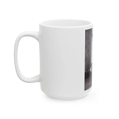 Bettie Page #111 (Vintage Female Icon) White Coffee Mug - Go Mug Yourself